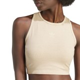 adidas Originals ESS+ CROP TANK IR5996 Μπέζ Εικόνα 2