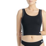 adidas Originals ADICOLOR COMFORT FLEX COTTON CROP TOP 4A0410-000 Μαύρο Εικόνα 