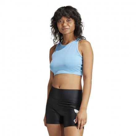adidas Originals ESS+ CROP TANK IR6001 Μπλε