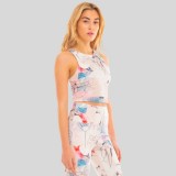 BE:NATION PRINTED TANK TOP 04112306-2A Ecru Image 1