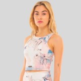 BE:NATION PRINTED TANK TOP 04112306-2A Ecru Image 