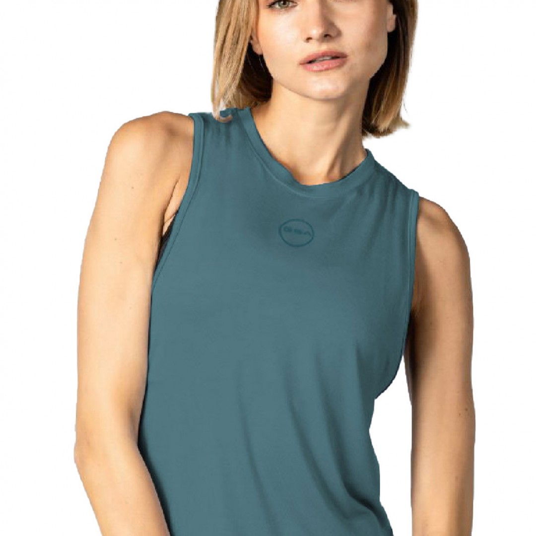 GSA WMN BAMBOO T-SHIRT 1721205002-DUSTY BLUE Μπλε