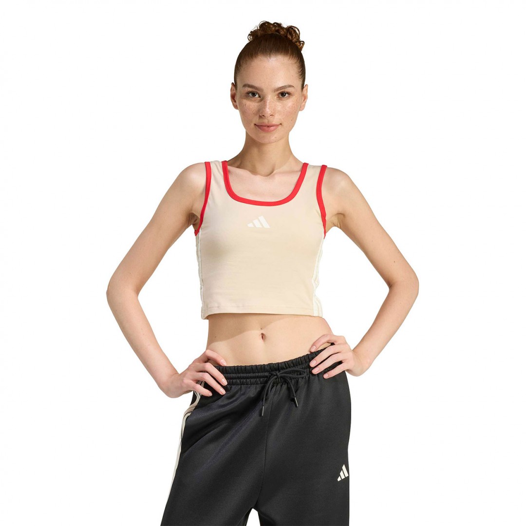 adidas sportswear W STADIUM TANK KE9575 Καφέ