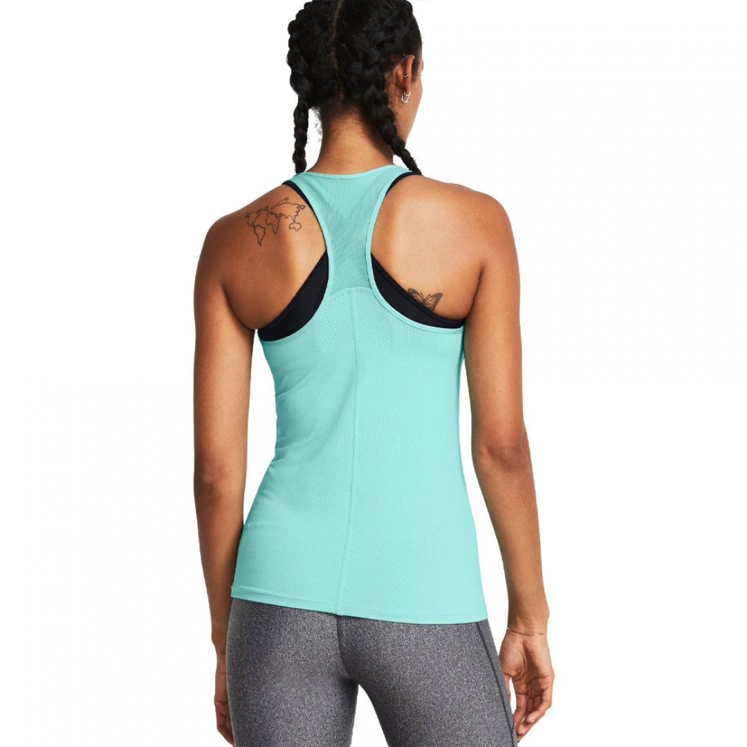 UNDER ARMOUR HG ARMOUR RACER TANK 1328962-482 Turquoise