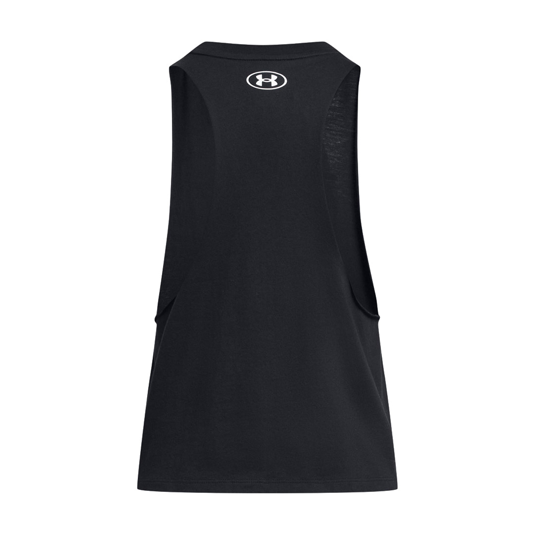 UNDER ARMOUR PJT RCK W NEON FLAME TANK 1384505-001 Μαύρο