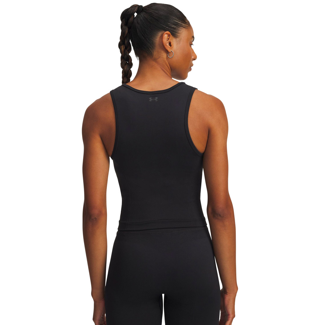 UNDER ARMOUR PJT ROCK SEAMLESS TANK 6007150-001 Μαύρο