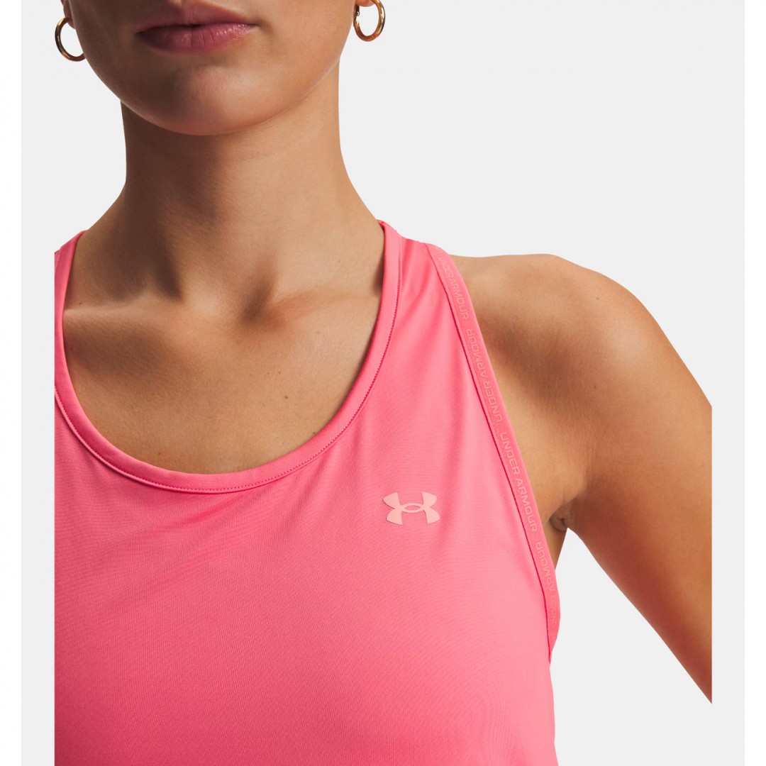 UNDER ARMOUR TECH KNOCKOUT TANK 1389851-600 Fuchsia