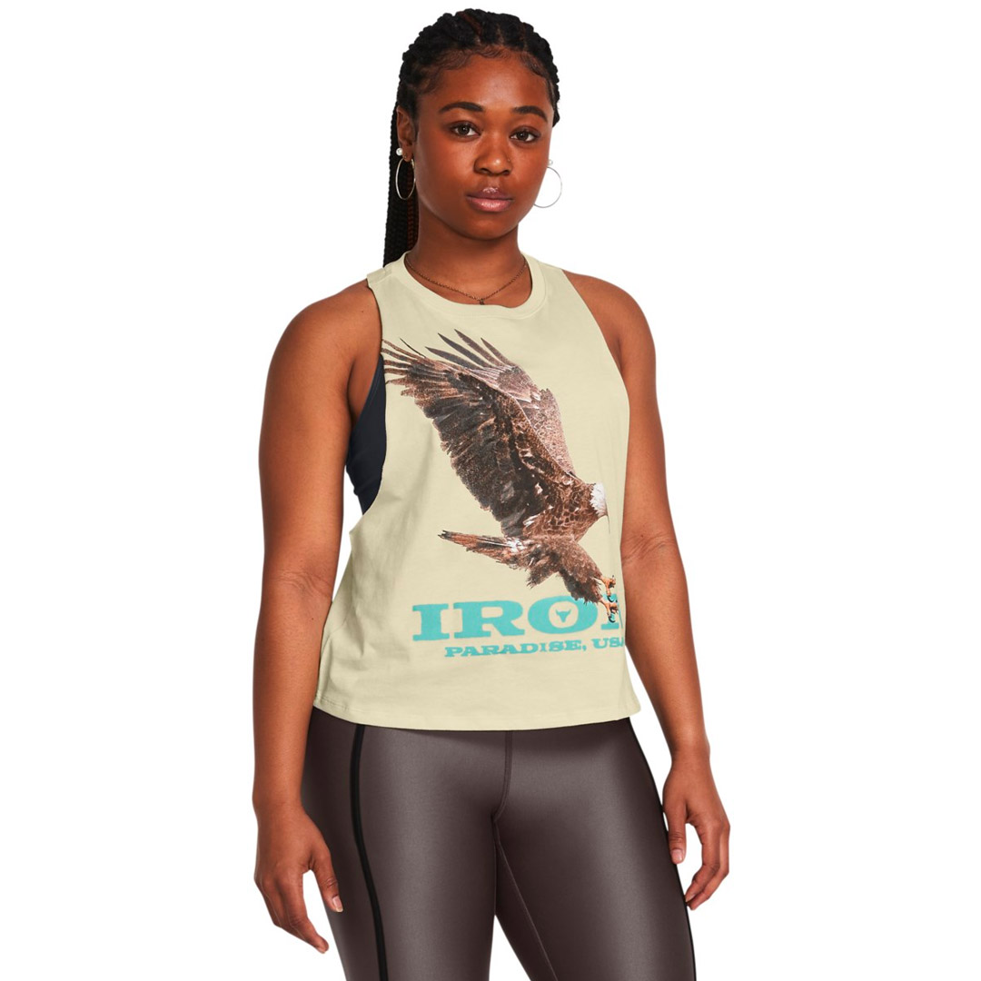 UNDER ARMOUR PJT RCK BALANCE TANK 1382703-273 Ecru