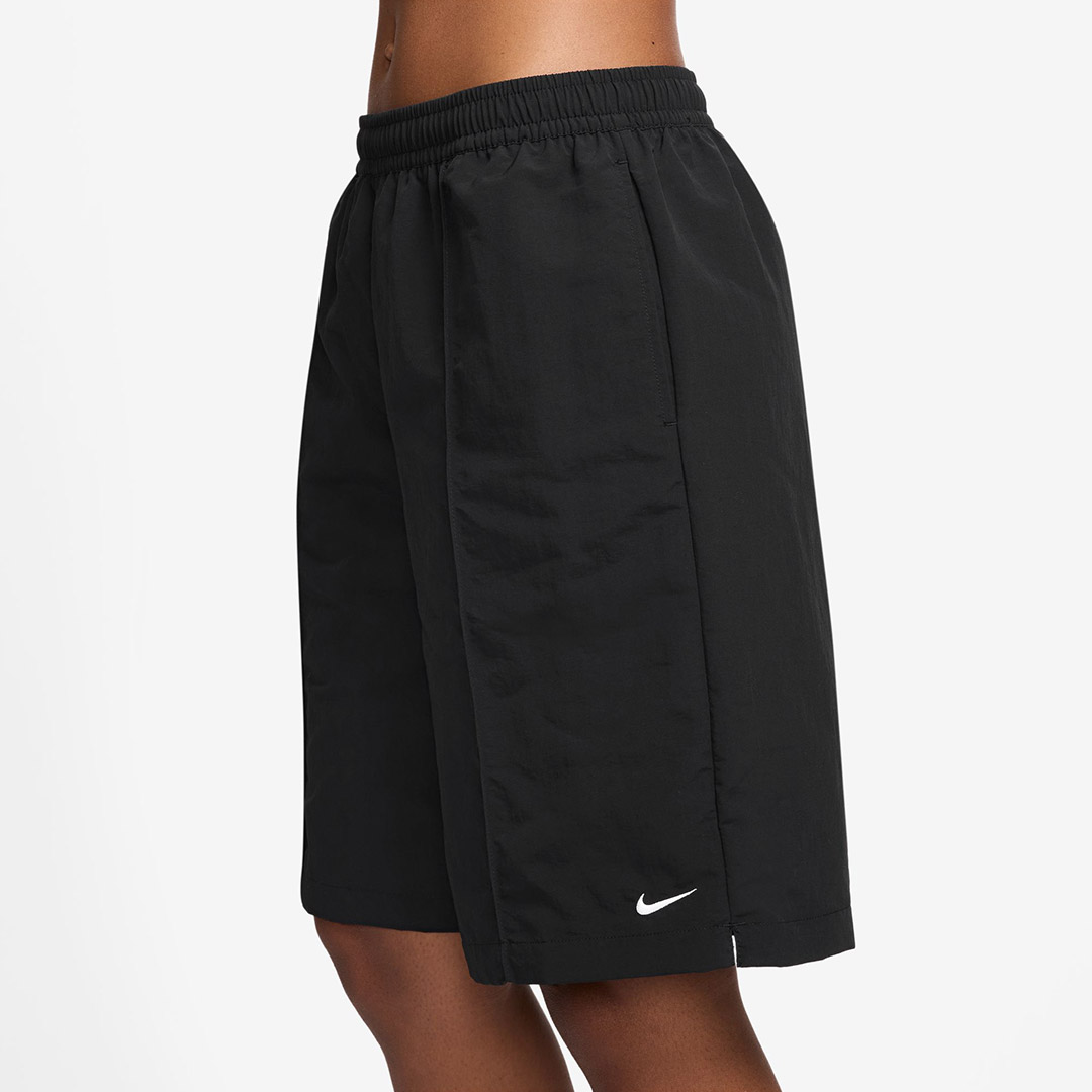 NIKE W NSW EVRYTHNG WVN HR 9" SHORT HJ1397-010 Μαύρο