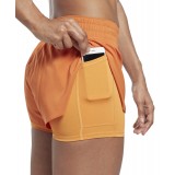 Reebok Sport WOR RUN 2 IN 1 SHOR HT3702 Orange Image 1