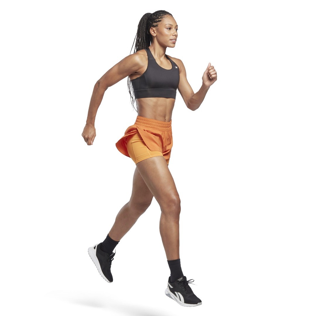 Reebok Sport WOR RUN 2 IN 1 SHOR HT3702 Orange