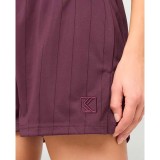 KARL KANI OG MINI SHADOW PINSTRIPE SHORTS KW261-018-1-RED Μπορντό Εικόνα 1