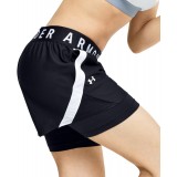 UNDER ARMOUR PLAY UP 2-IN-1 SHORTS 1351981-001 Μαύρο Εικόνα 1
