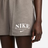NIKE W NSW FT FLC SHORT GFX  DV0341-289 Γκρί Εικόνα 2