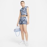 NIKE W NSW WVE DYE JRSY SHORT A3 DV7922-015 Ανθρακί Εικόνα 3