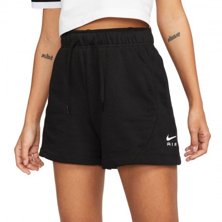 NIKE W NSW AIR FLC MR SHORT DV8052-010 Black