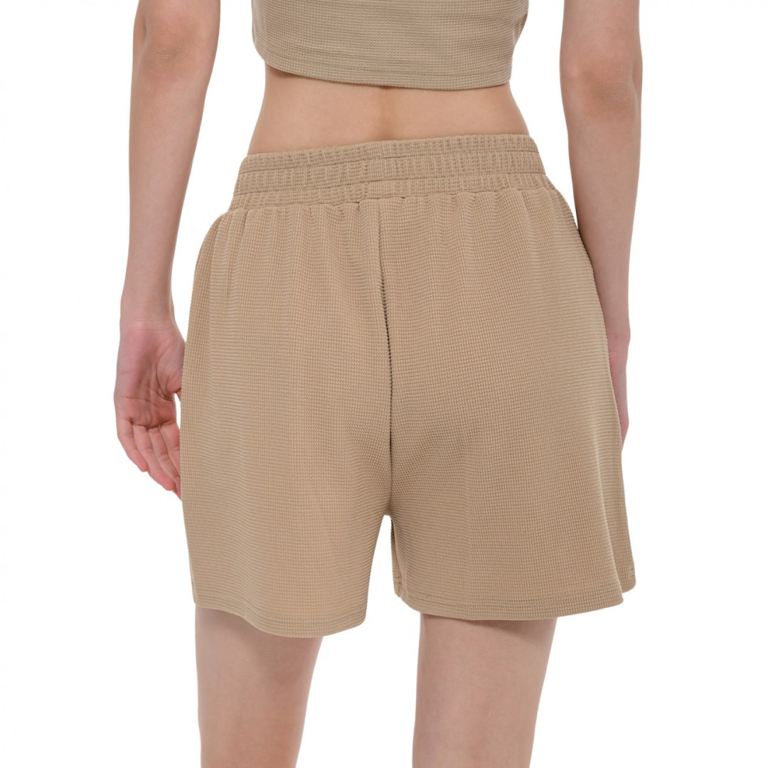 BODYTALK WAFFLE SHORTS 1261-905805-00217 Μπέζ