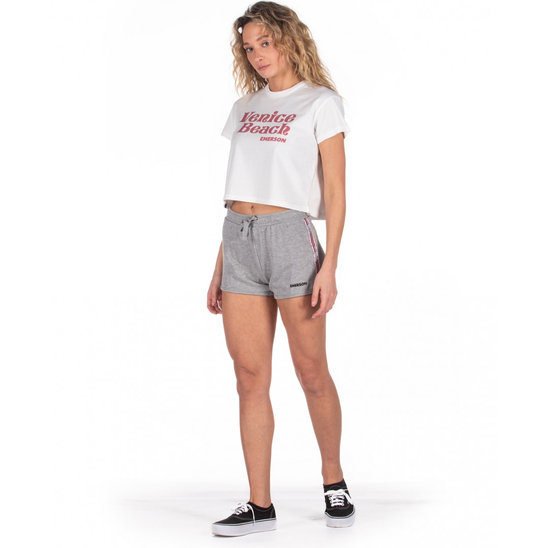 EMERSON ATHLETIC SWEAT SHORTS 191.EW26.42-GREY ML Grey