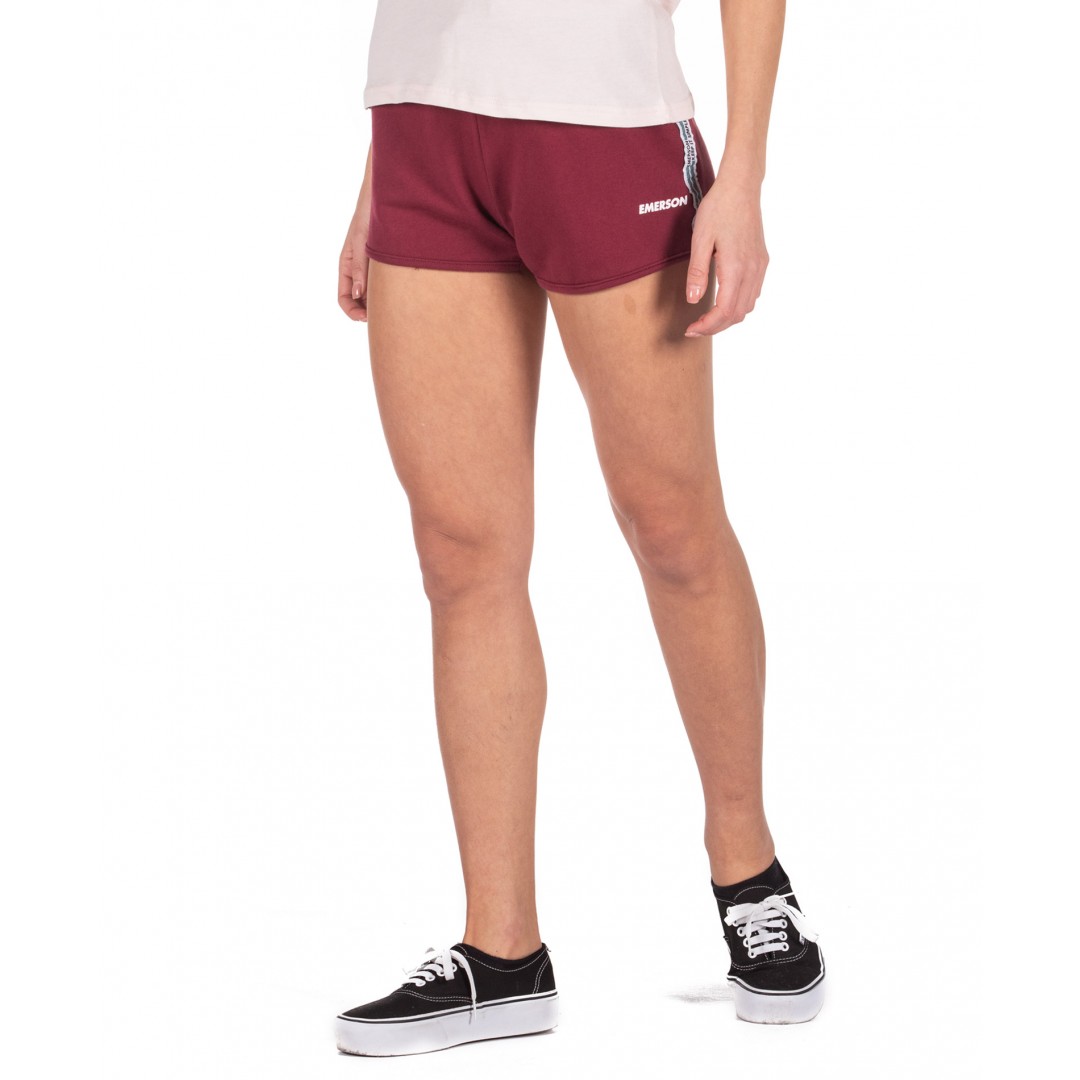 EMERSON ATHLETIC SWEAT SHORTS 191.EW26.42-RASPBERRY Μπορντό