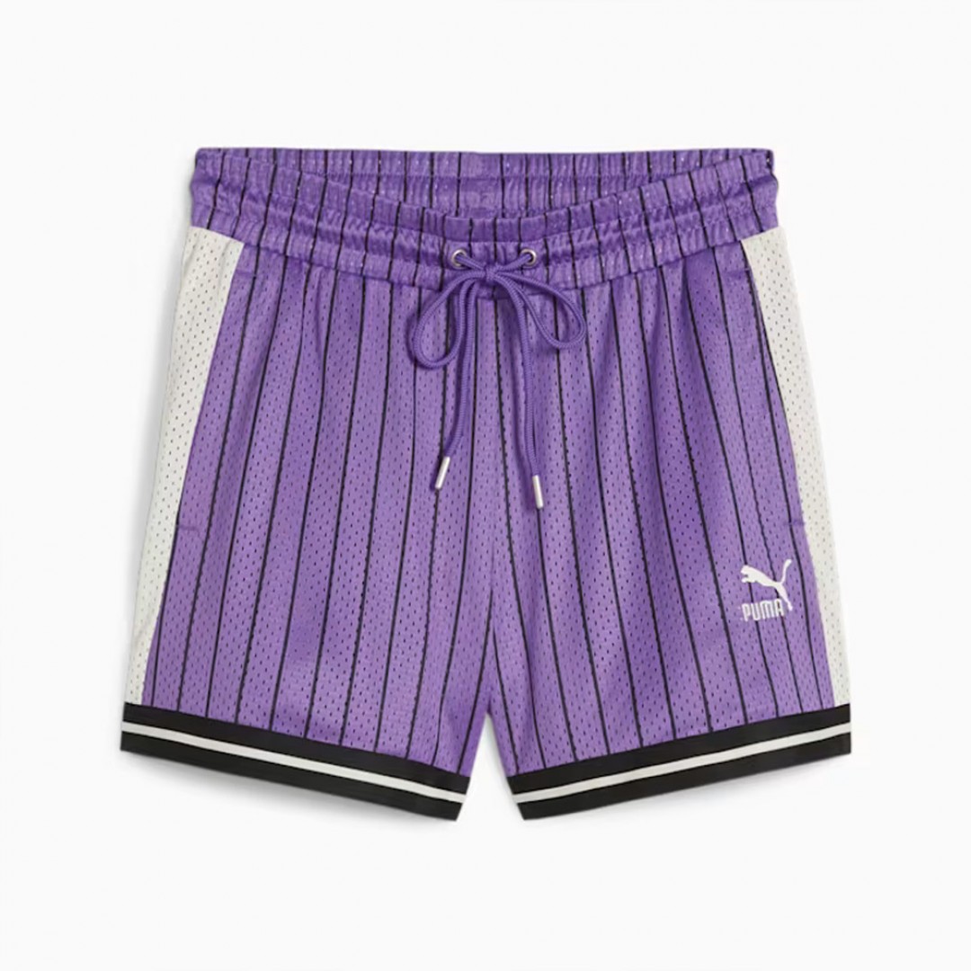 PUMA T7 FOR THE FANBASE MESH SHORTS 624345-50 Μωβ