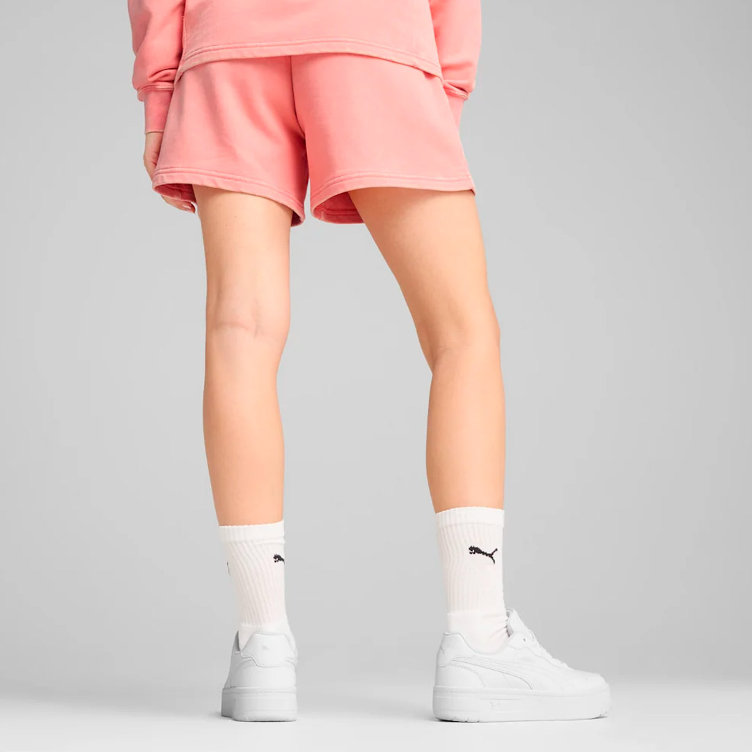 PUMA CLASS WASHED SHORTS 5 TR 685035-18 Ροζ