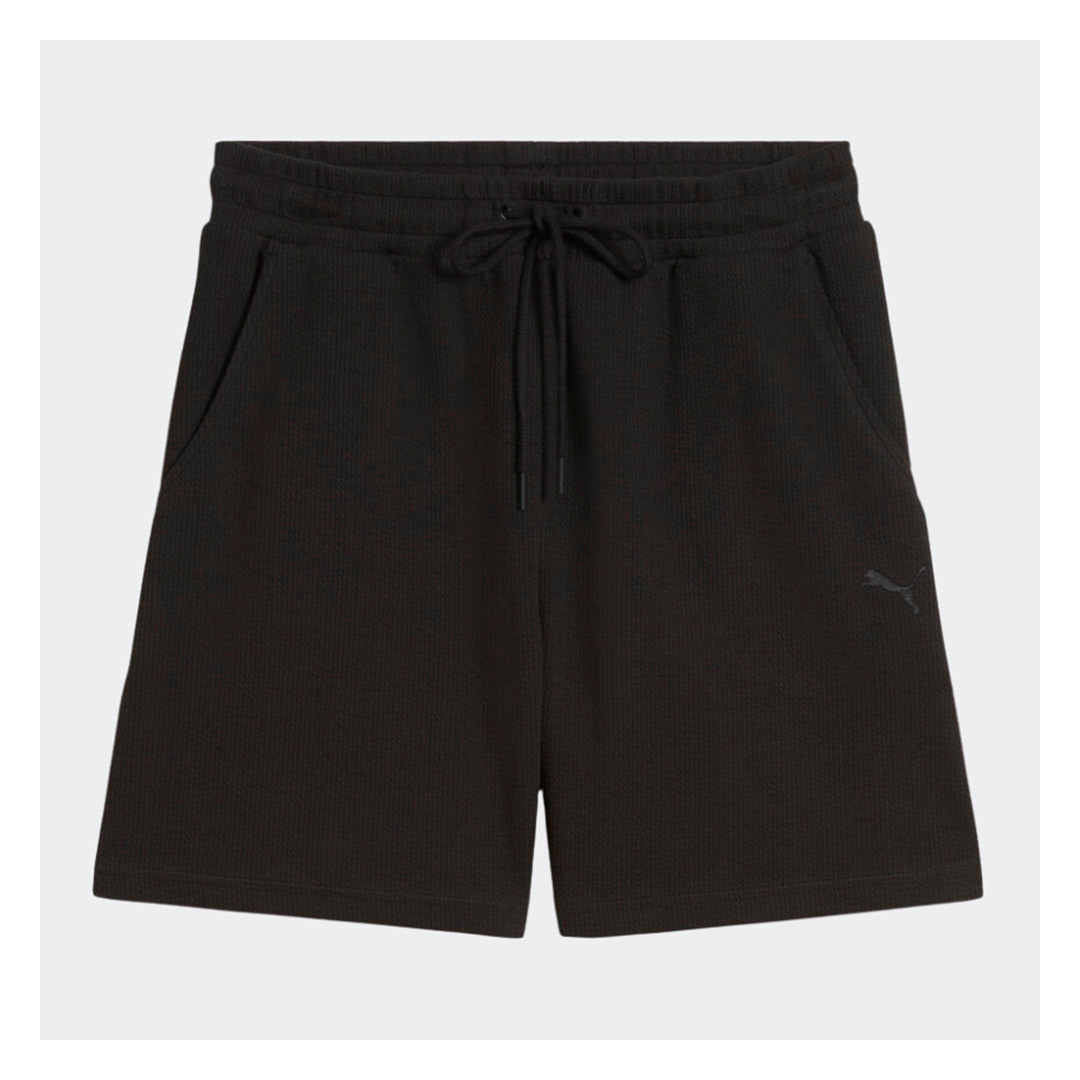 PUMA HER HIGH-WAIST SHORTS 5 685062-01 Μαύρο