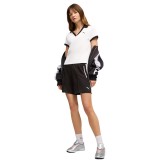 PUMA T7 RELAXED PINTUCK SHORTS 4 634620-01 Black Image 1