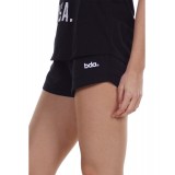 BODY ACTION WOMEN ATHLETIC SWEATSHORTS 031126-01-01 Black Image 3
