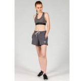 GSA PLEATED SHORTS (F.TERRY) 17-27096-CHARCOAL Ανθρακί