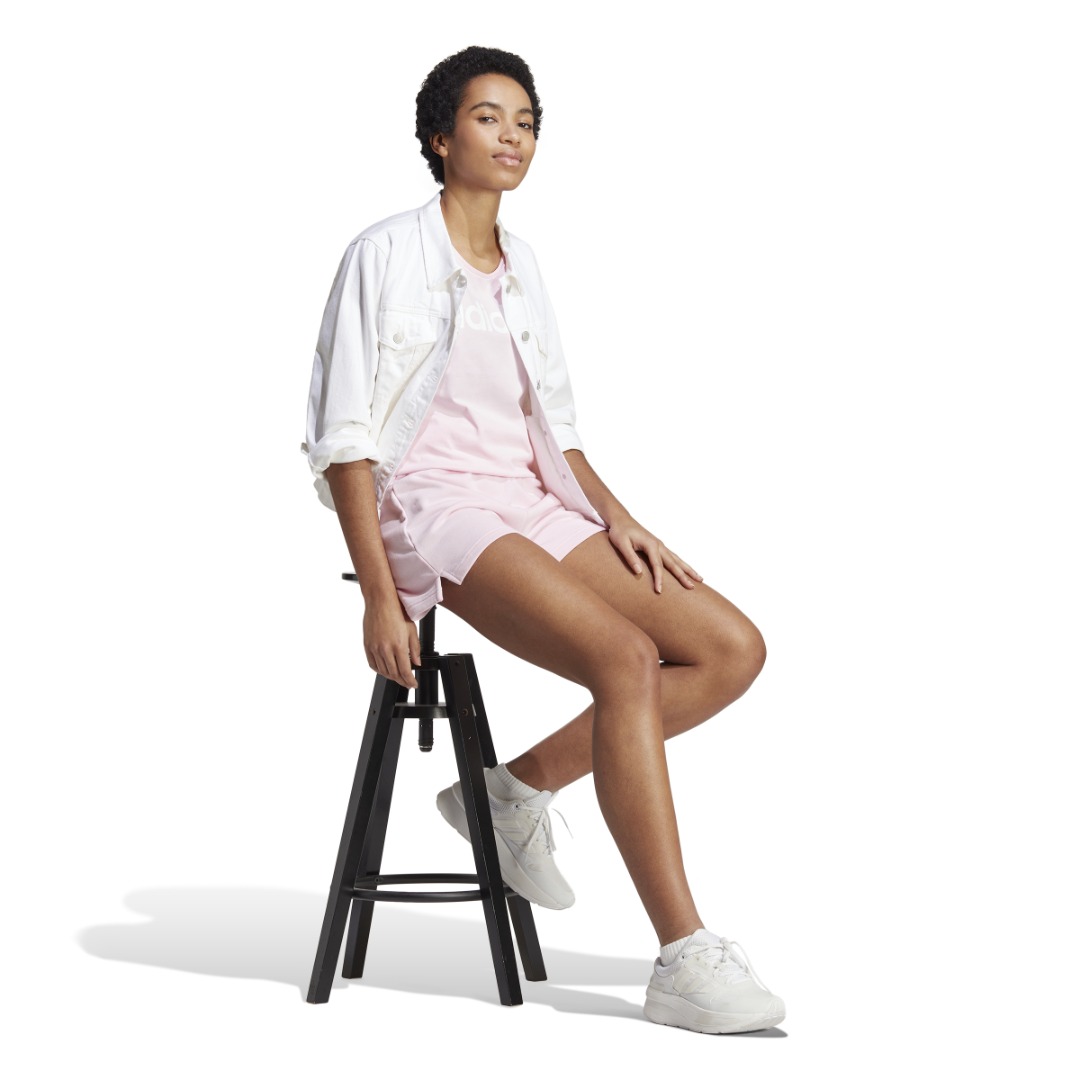 adidas sportswear W LIN FT SHO IC6877 Ροζ