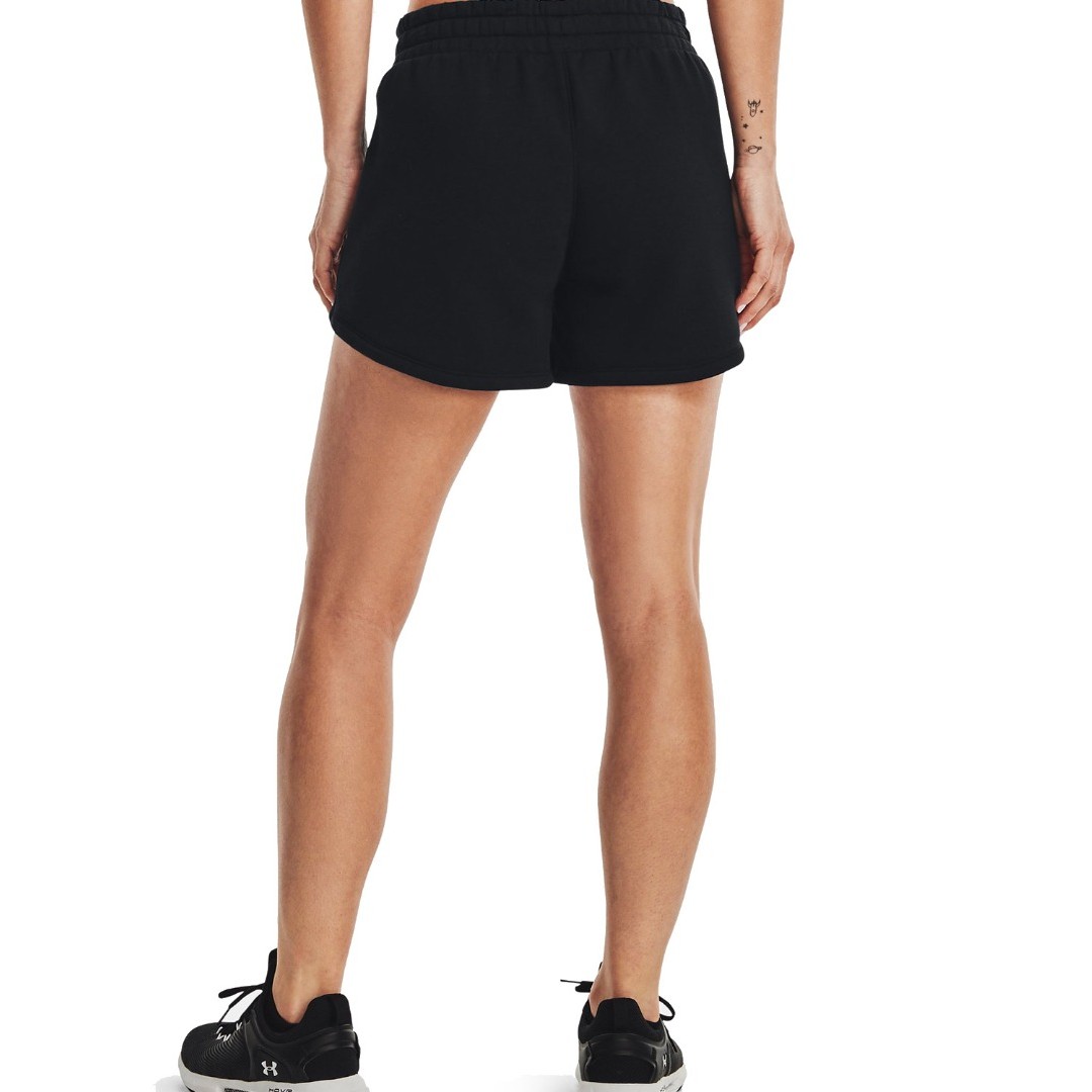 UNDER ARMOUR RIVAL FLEECE SHORT 1369858-001 Μαύρο