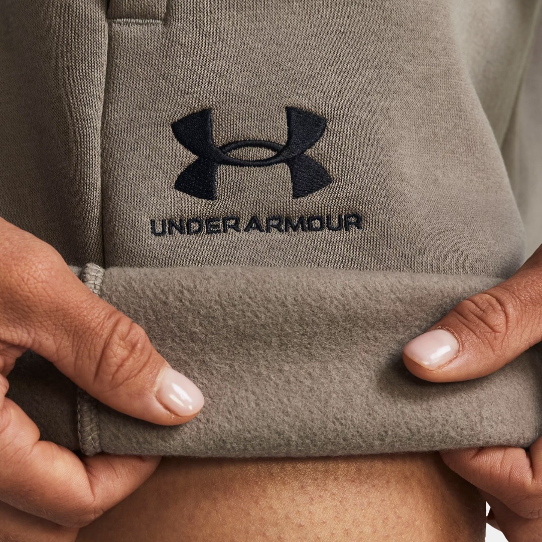 UNDER ARMOUR ESSL FLC RELAX BF SHORT 1382724-200 Μπέζ