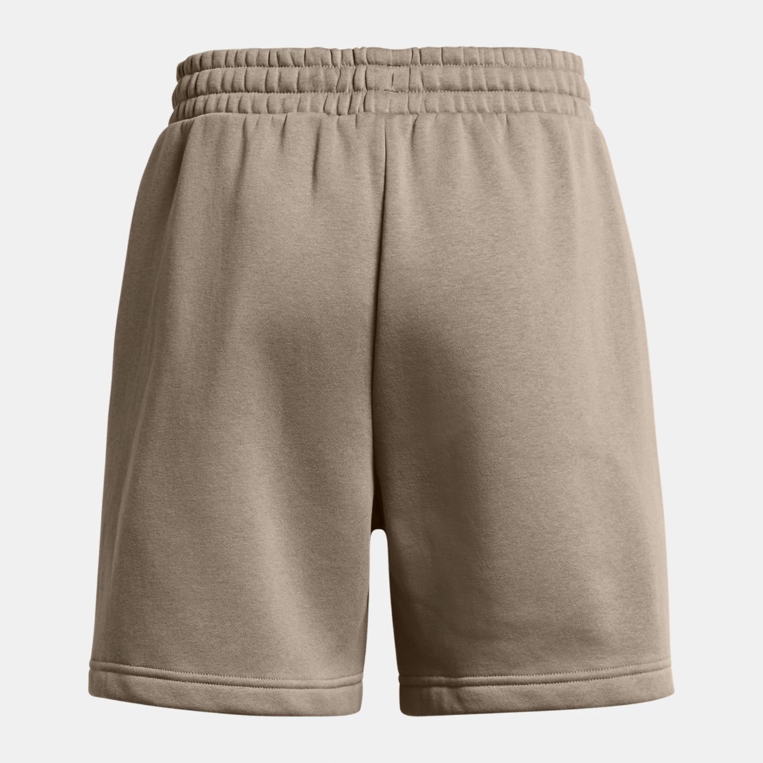UNDER ARMOUR ESSL FLC RELAX BF SHORT 1382724-200 Μπέζ