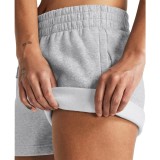 UNDER ARMOUR RIVAL FLEECE SHORT 1382723-011 Γκρί Εικόνα 1
