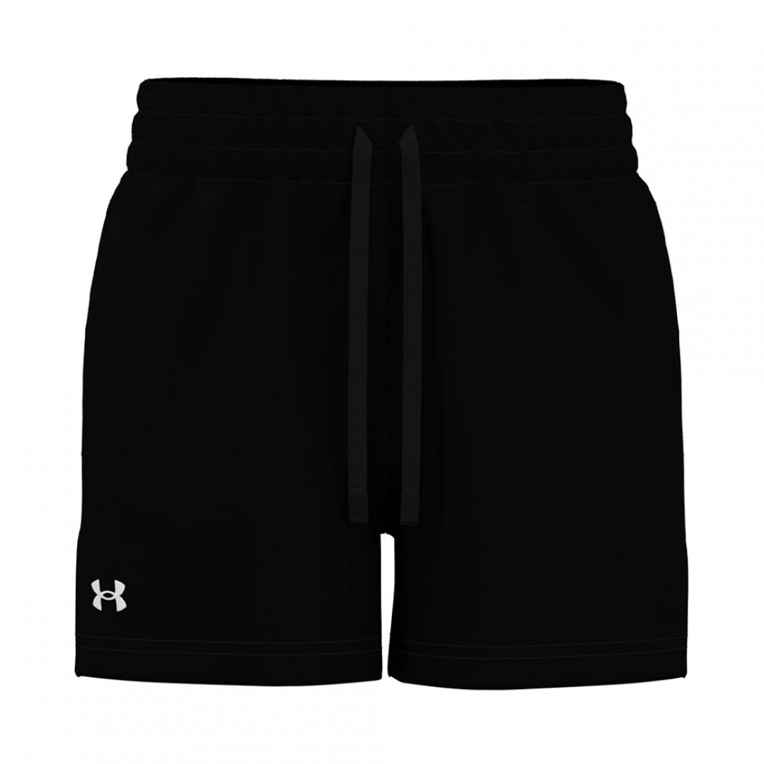 UNDER ARMOUR RIVAL FLEECE SHORT 1382723-001 Μαύρο