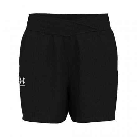 UNDER ARMOUR RIVAL TERRY SHORT 1382742-001 Μαύρο