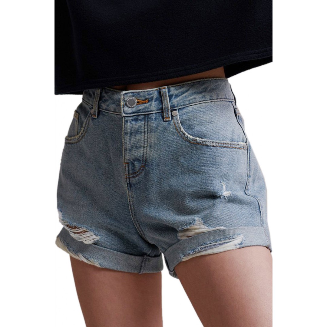 SUPERDRY STEPH BOYFRIEND SHORT W7110016A-O3O Jeans