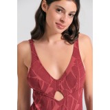 FUNKY BUDDHA FBL011-116-16-EARTH RED Μπορντό Εικόνα 1