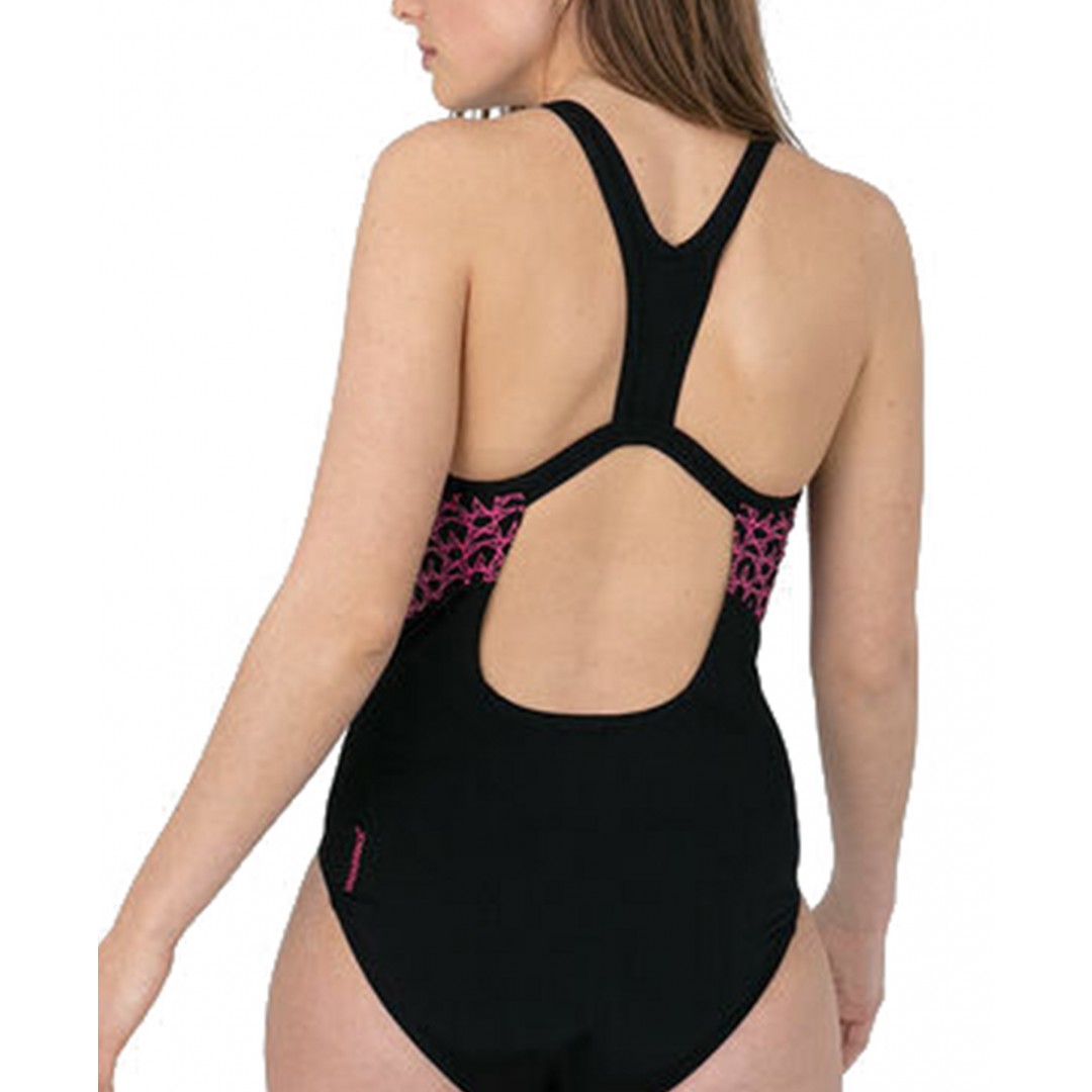 SPEEDO BOOMSTAR SPLICE FLYBACK 1 PIECE 12303-B344W Black