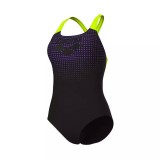 ARENA WOMENS ARENA FOGGY DOTS SWIMSUIT SWIM 007986-560 Black Image 