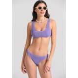 FUNKY BUDDHA TOP FBL011-104-16T-DAHLIA PURPLE Μωβ Εικόνα 0
