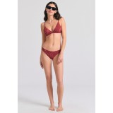 FUNKY BUDDHA BOTTOM FBL011-117-16B-EARTH RED Μπορντό Εικόνα 0