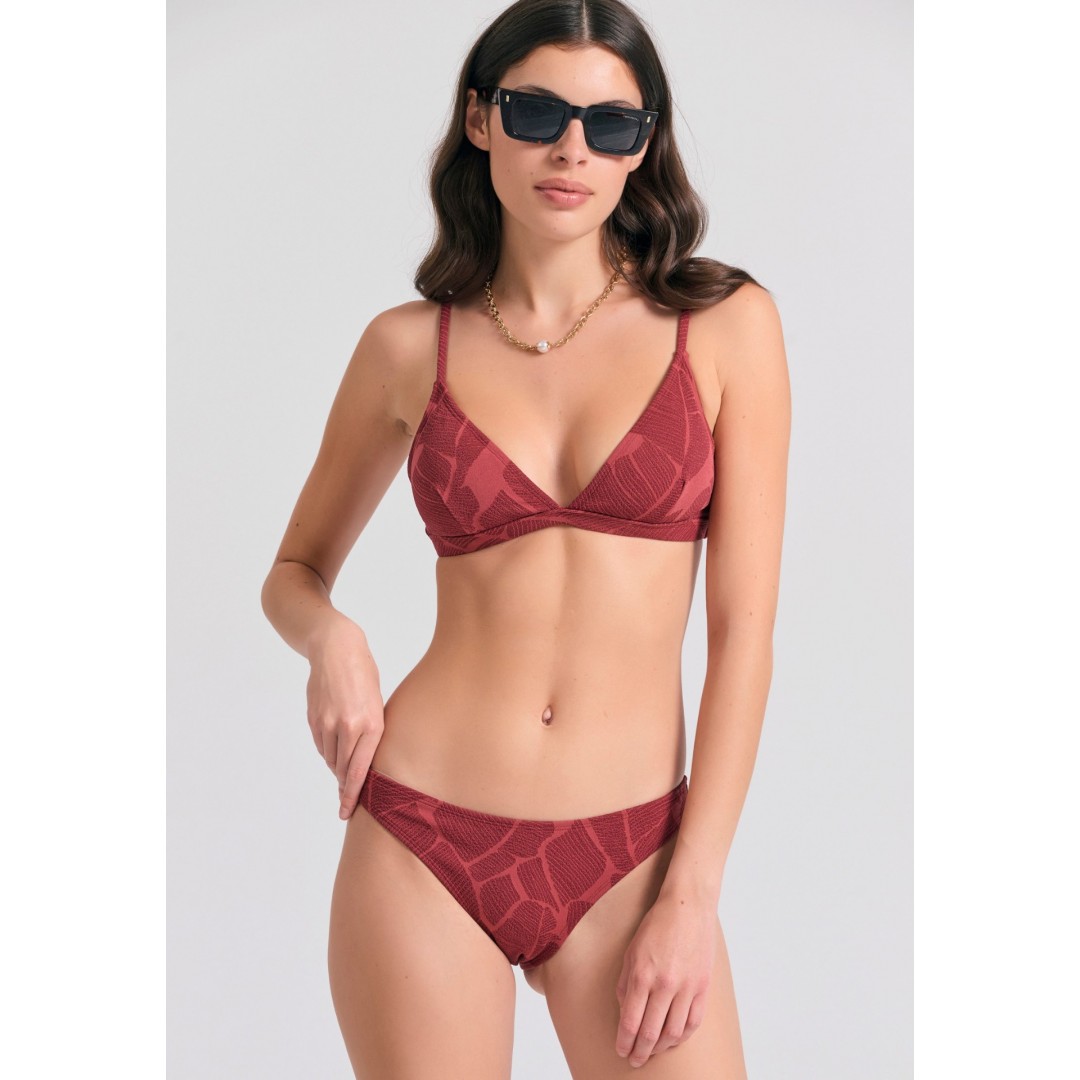 FUNKY BUDDHA BOTTOM FBL011-117-16B-EARTH RED Μπορντό