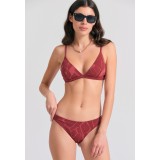 FUNKY BUDDHA BOTTOM FBL011-117-16B-EARTH RED Μπορντό Εικόνα 2
