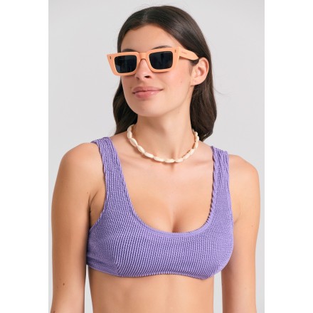 FUNKY BUDDHA TOP FBL011-104-16T-DAHLIA PURPLE Μωβ