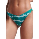 SUPERDRY D2 SDCD CODE TIE DYE BIKINI BRIEF W3010369A-8QF Τιρκουάζ Εικόνα 