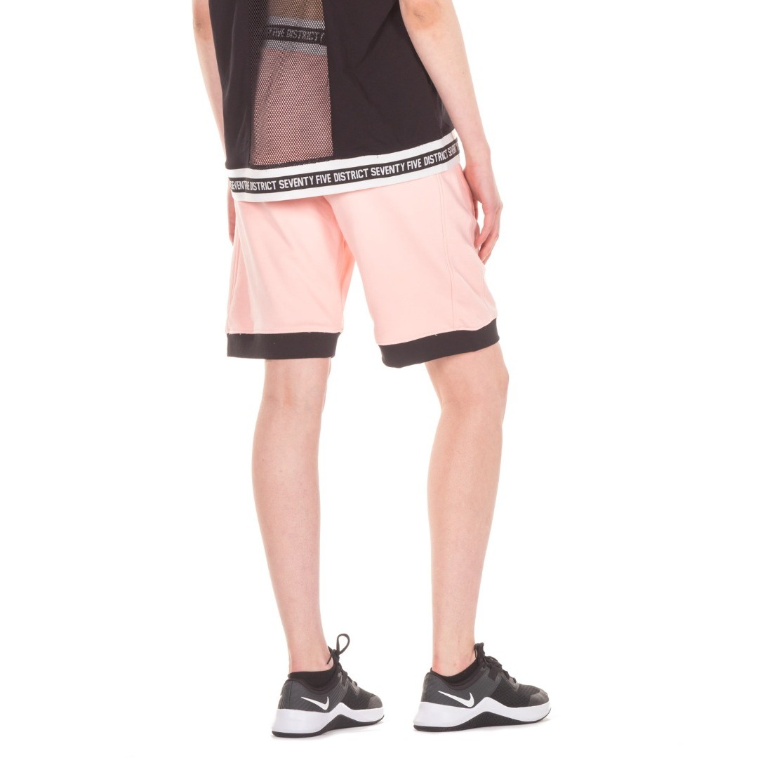 DISTRICT75 WOMEN'S LONG-SHORTS 122WVE-269-0P8 Pink