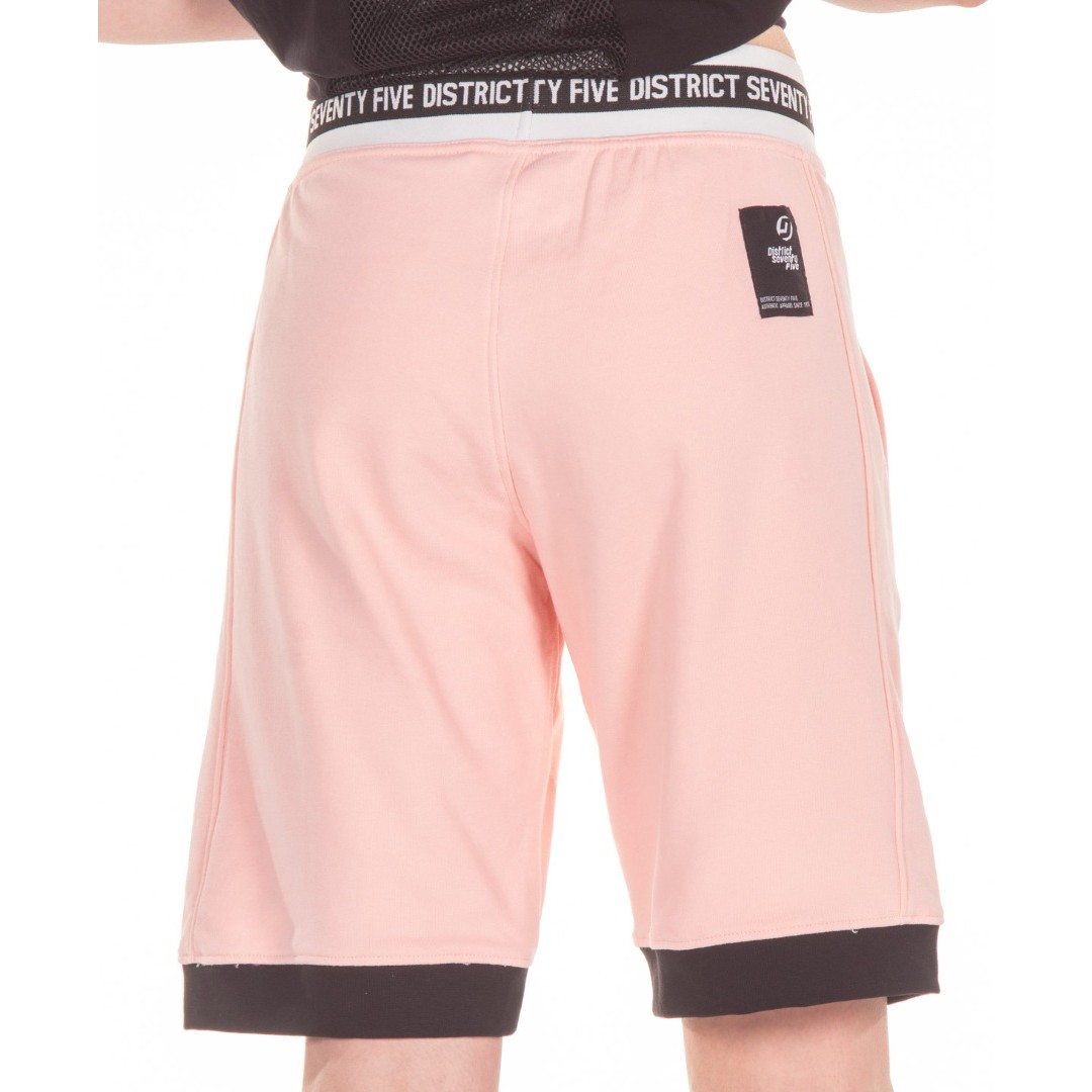 DISTRICT75 WOMEN'S LONG-SHORTS 122WVE-269-0P8 Pink