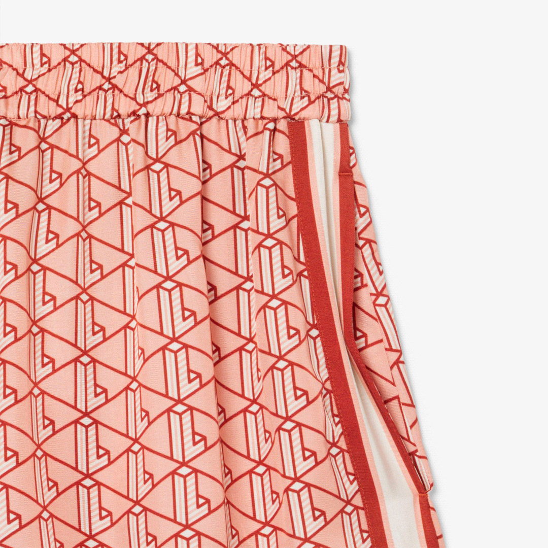LACOSTE BERMUDA SHORTS JOIN THE LACOSTE GAME FF0464GIJ Brown