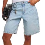 KARL KANI OG DENIM BAGGY JORTS KW261-007-1-BLUE Jeans Image 0